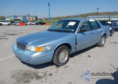 2001 Mercury Grand Marquis Ls from USA, damaged, VIN 2MEFM75W61X676829